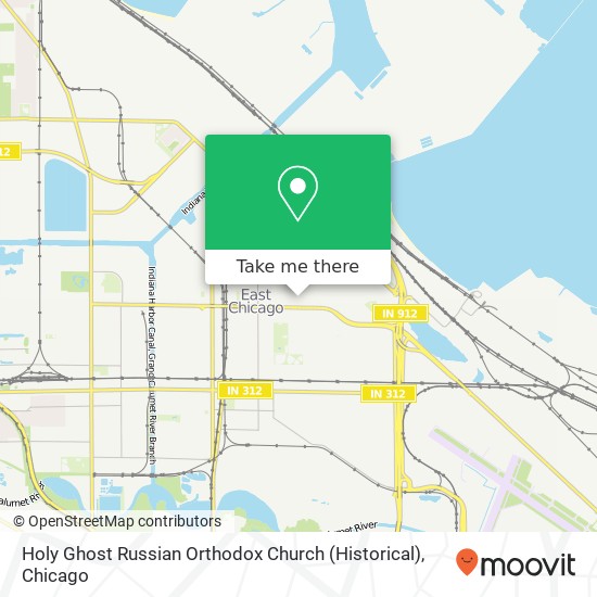 Holy Ghost Russian Orthodox Church (Historical) map