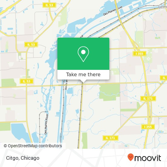 Citgo map