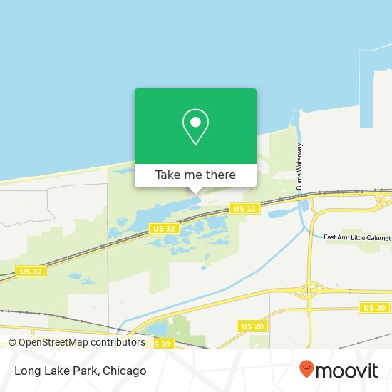 Mapa de Long Lake Park