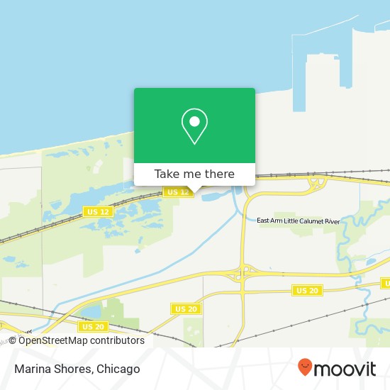Marina Shores map
