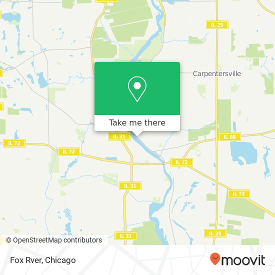 Fox Rver map