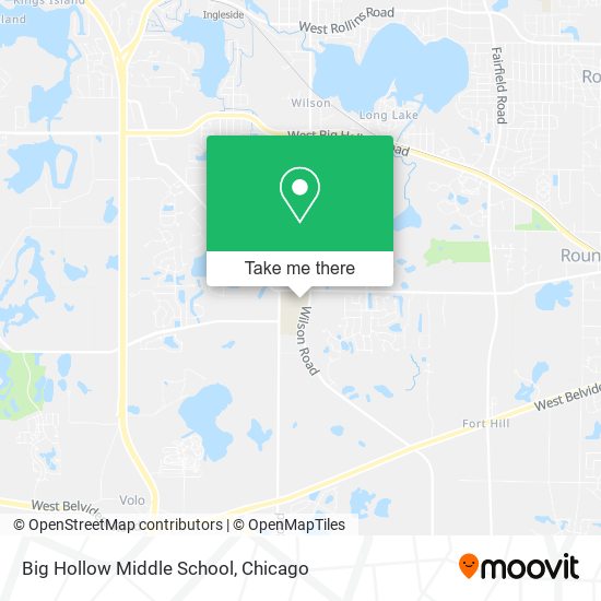 Mapa de Big Hollow Middle School