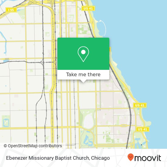 Mapa de Ebenezer Missionary Baptist Church