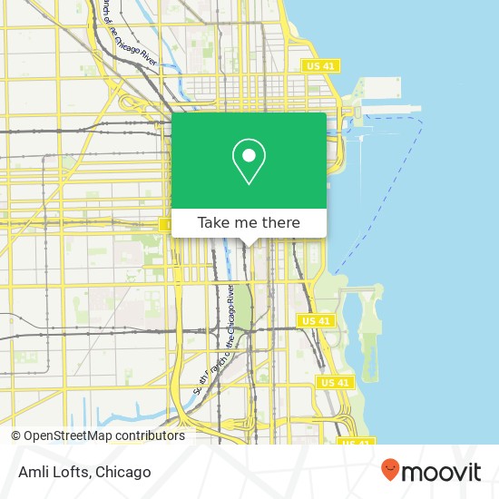 Amli Lofts map
