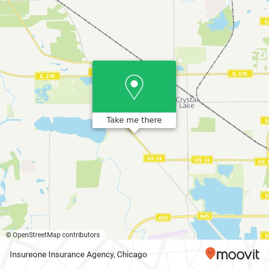 Mapa de Insureone Insurance Agency