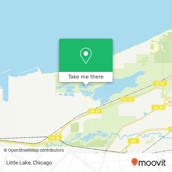 Little Lake map