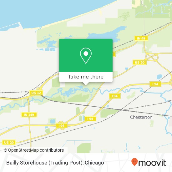 Mapa de Bailly Storehouse (Trading Post)