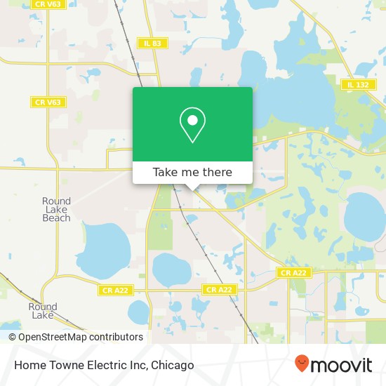 Mapa de Home Towne Electric Inc