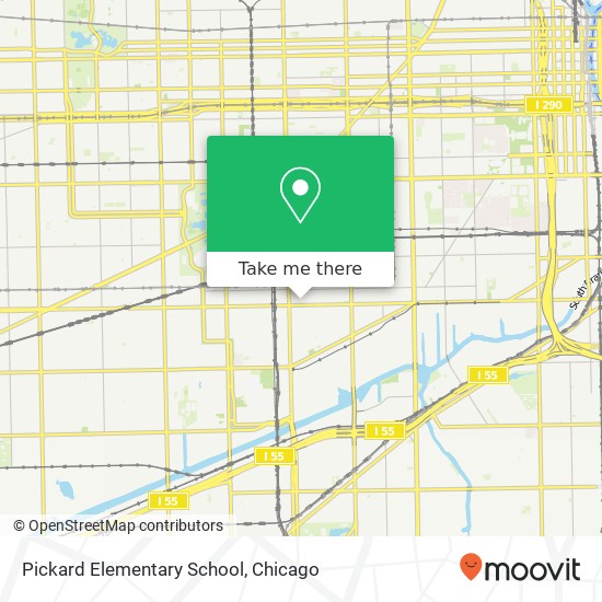 Pickard Elementary School map