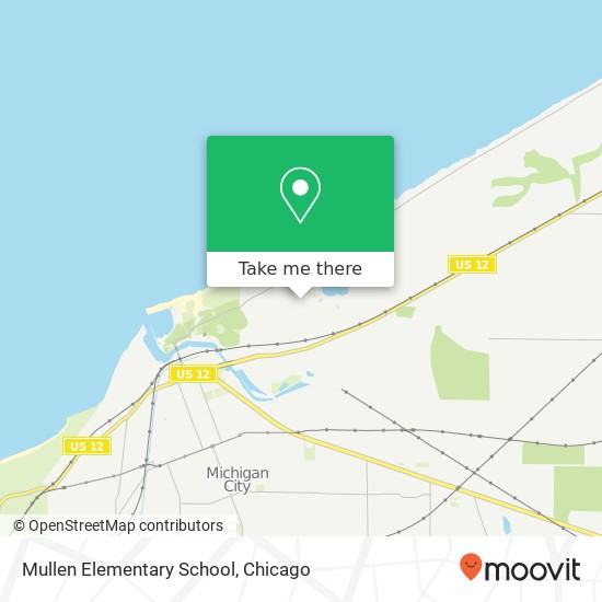 Mapa de Mullen Elementary School