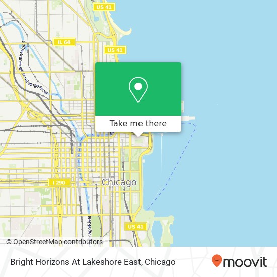 Bright Horizons At Lakeshore East map