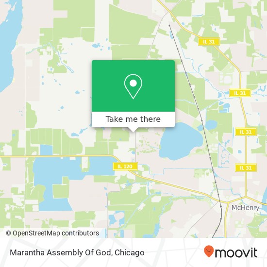 Marantha Assembly Of God map