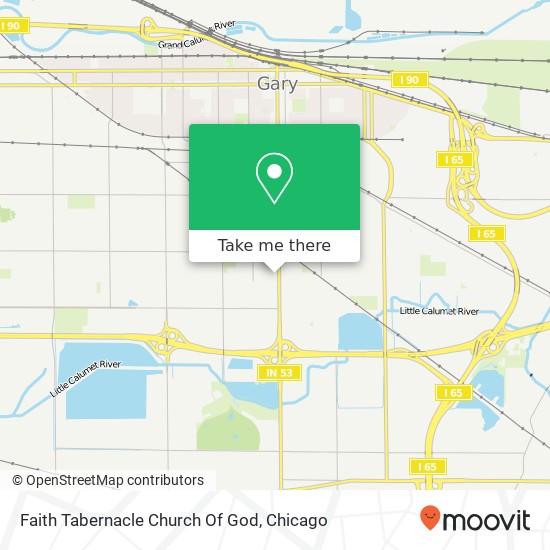 Mapa de Faith Tabernacle Church Of God