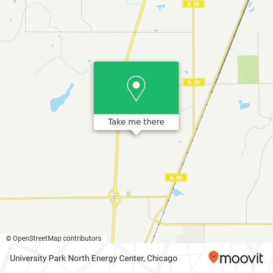 University Park North Energy Center map