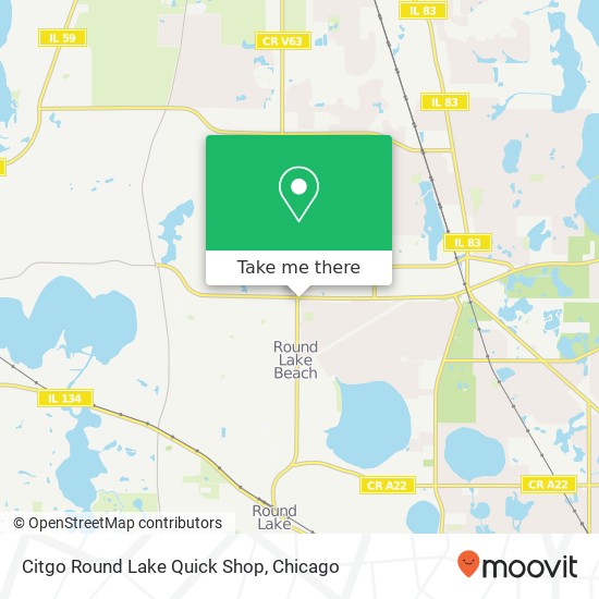 Citgo Round Lake Quick Shop map