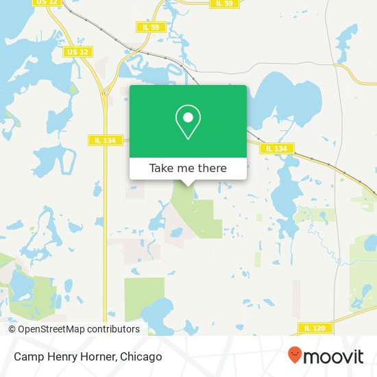 Camp Henry Horner map