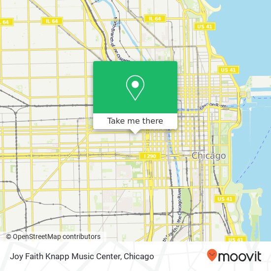 Mapa de Joy Faith Knapp Music Center