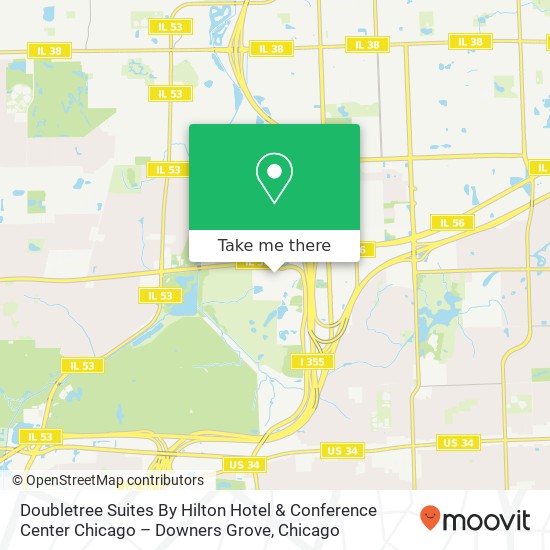 Doubletree Suites By Hilton Hotel & Conference Center Chicago – Downers Grove map