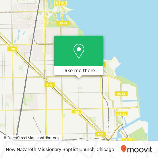 New Nazareth Missionary Baptist Church map