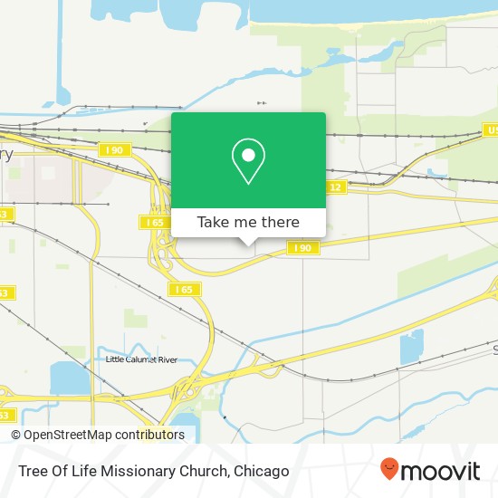 Mapa de Tree Of Life Missionary Church