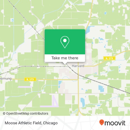 Mapa de Moose Athletic Field