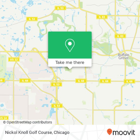 Nickol Knoll Golf Course map