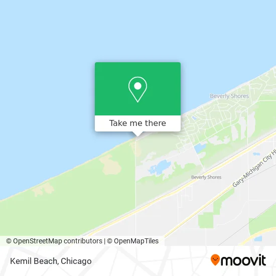 Kemil Beach map