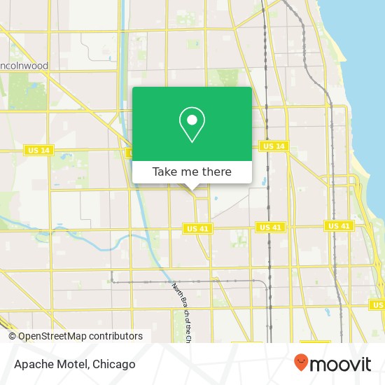 Apache Motel map