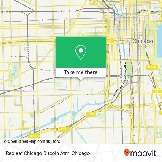 Redleaf Chicago Bitcoin Atm map