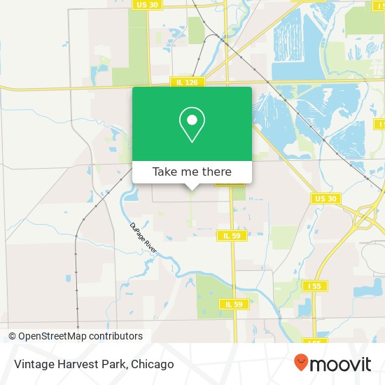 Mapa de Vintage Harvest Park