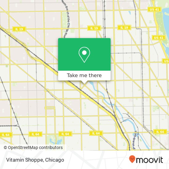 Vitamin Shoppe map