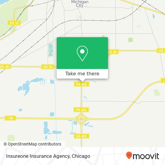 Mapa de Insureone Insurance Agency