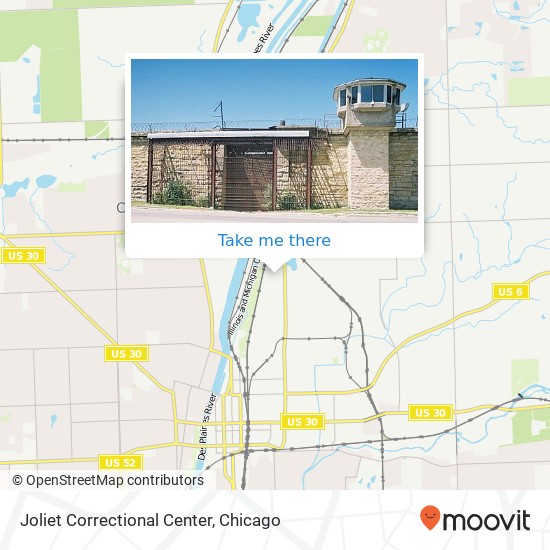 Mapa de Joliet Correctional Center