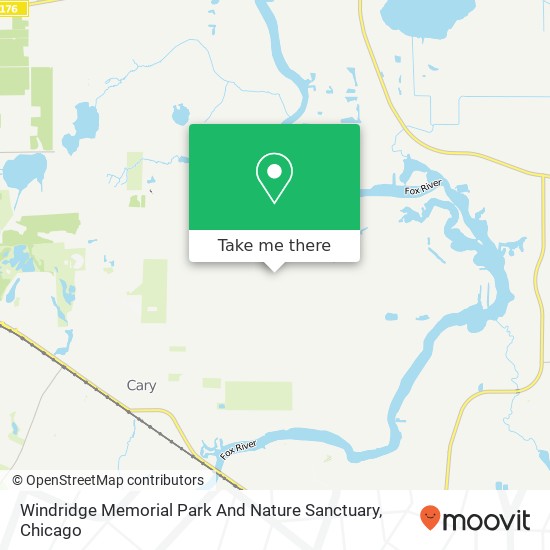 Windridge Memorial Park And Nature Sanctuary map