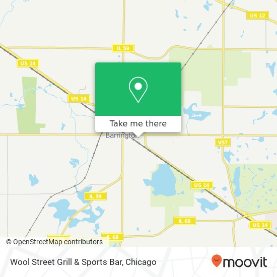 Wool Street Grill & Sports Bar map