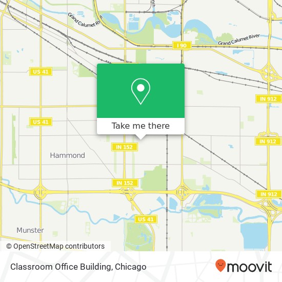 Classroom Office Building map