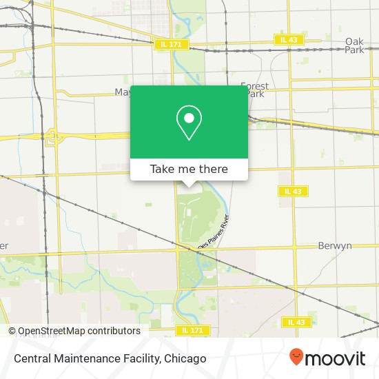 Central Maintenance Facility map