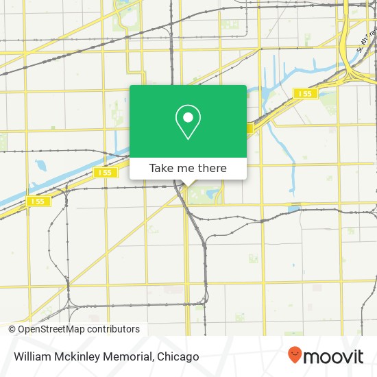 William Mckinley Memorial map