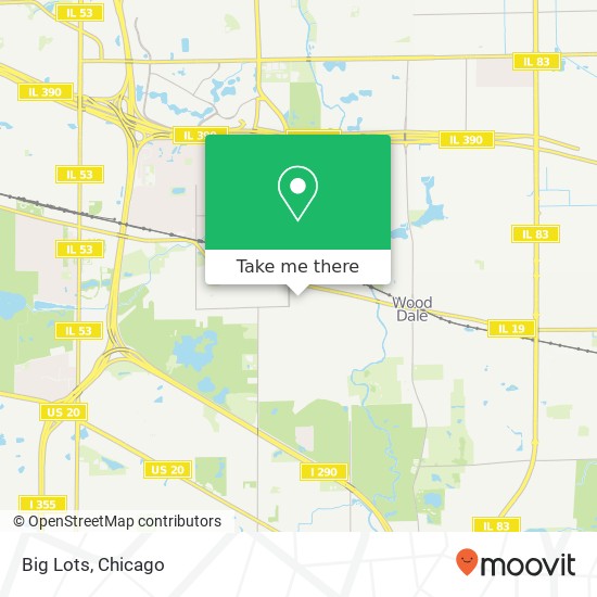 Big Lots map