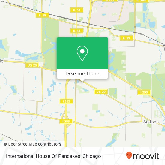 Mapa de International House Of Pancakes