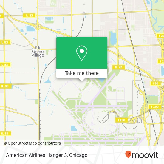 Mapa de American Airlines Hanger 3
