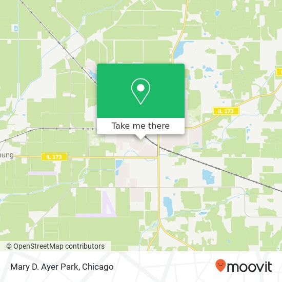 Mapa de Mary D. Ayer Park