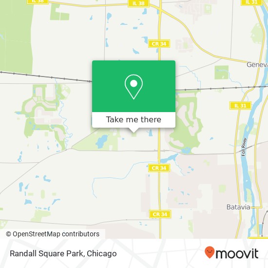 Mapa de Randall Square Park