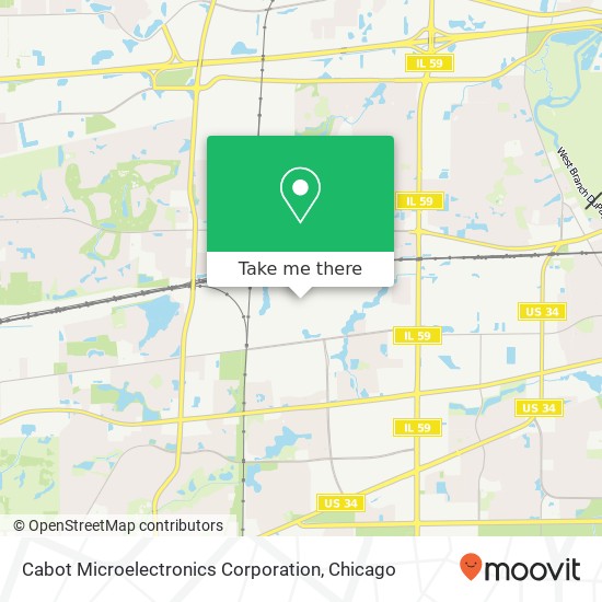 Cabot Microelectronics Corporation map