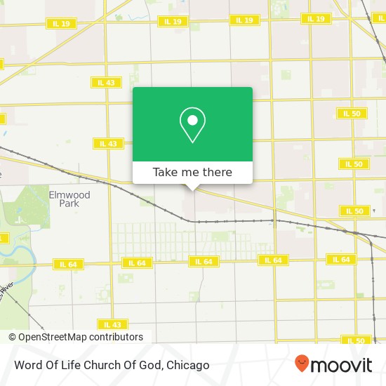 Word Of Life Church Of God map