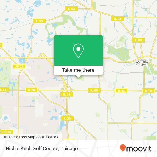 Nichol Knoll Golf Course map