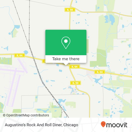 Mapa de Augustino's Rock And Roll Diner