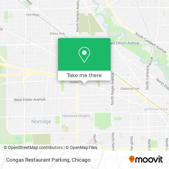 Congas Restaurant Parking map