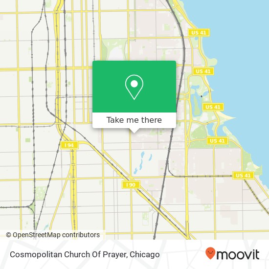 Cosmopolitan Church Of Prayer map