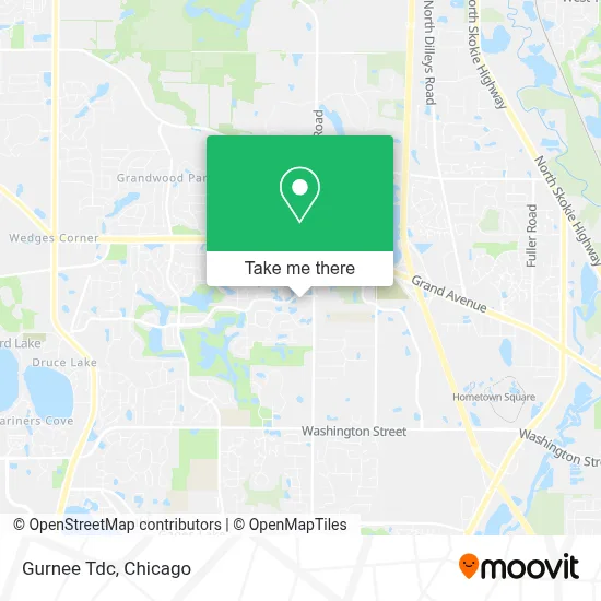 Gurnee Tdc map
